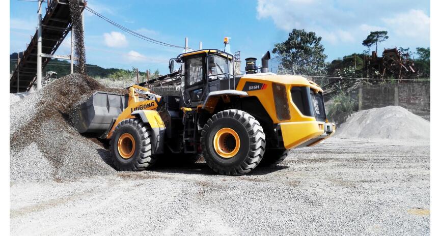 Фото Фронтальный погрузчик большой LiuGong CLG886H