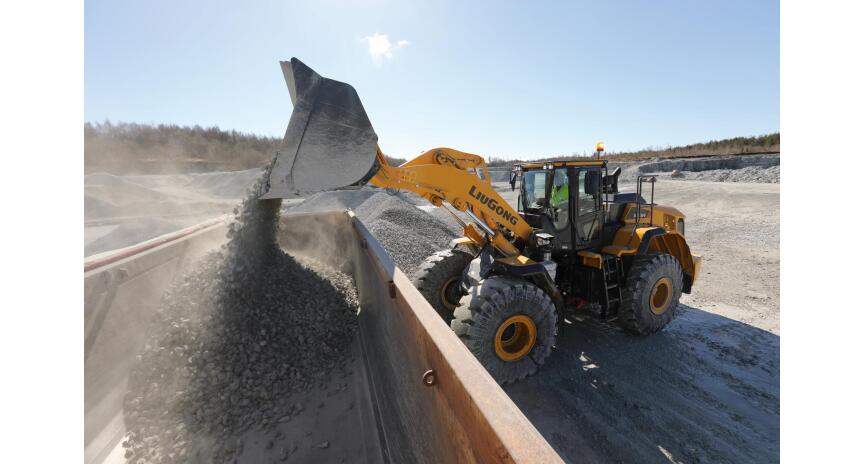 Фото Фронтальный погрузчик большой LiuGong CLG886H