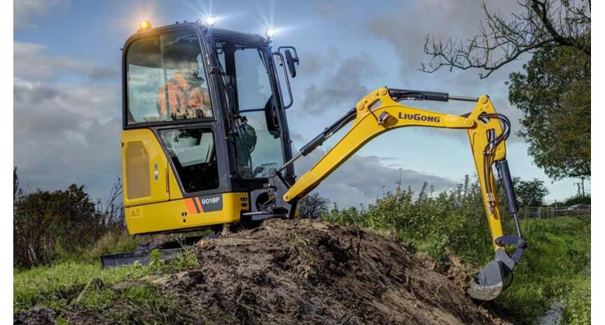 Фото Экскаватор мини LiuGong 9018F