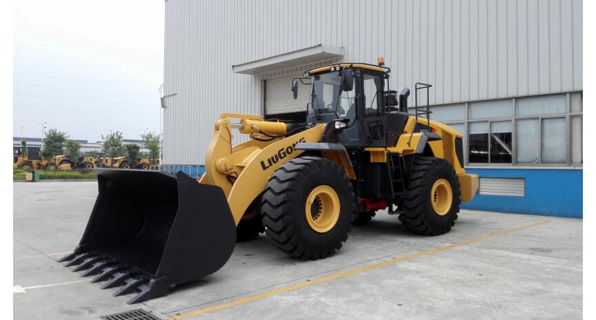 Фото Фронтальный погрузчик большой LiuGong CLG877H