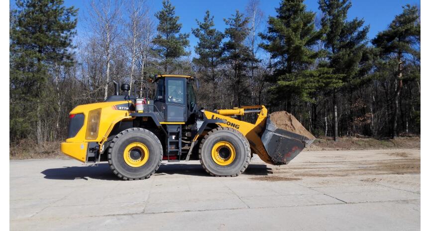 Фото Фронтальный погрузчик большой LiuGong CLG877H