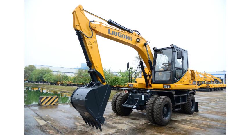 Фото Экскаватор колёсный LiuGong CLGW915E