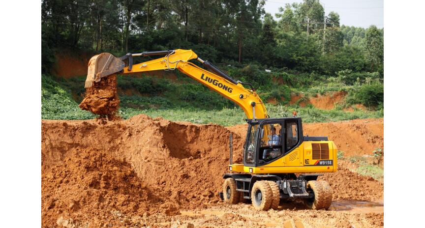 Фото Экскаватор колёсный LiuGong CLGW915E