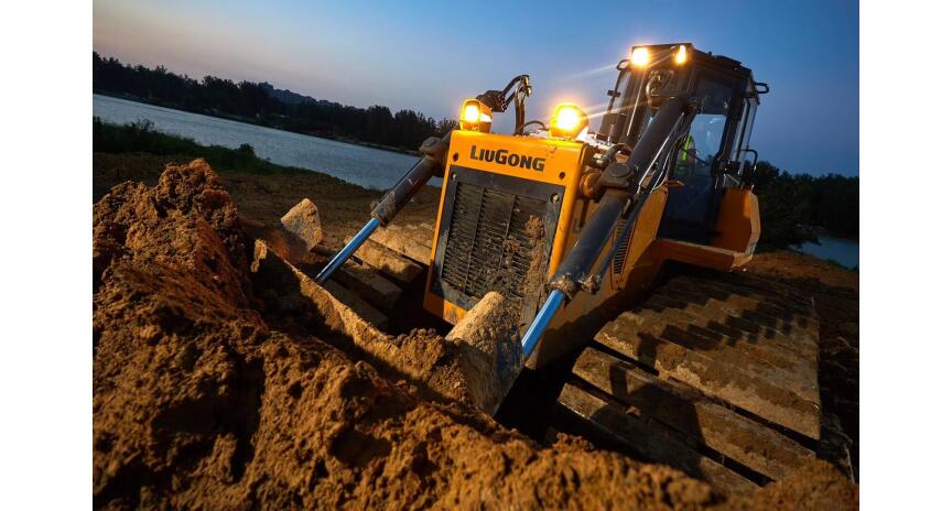 Фото Бульдозер болотный LiuGong CLGB160CL