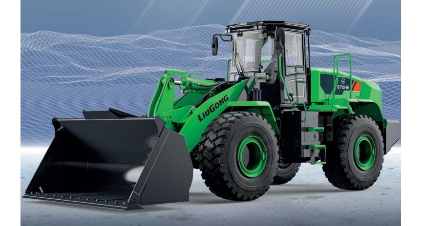 Фото Фронтальный погрузчик электрический LiuGong 870HE