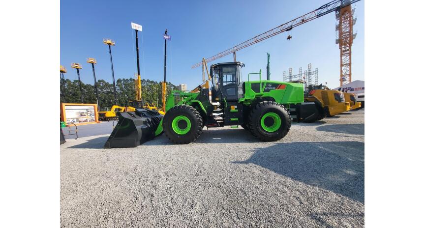 Фото Фронтальный погрузчик электрический LiuGong 870HE