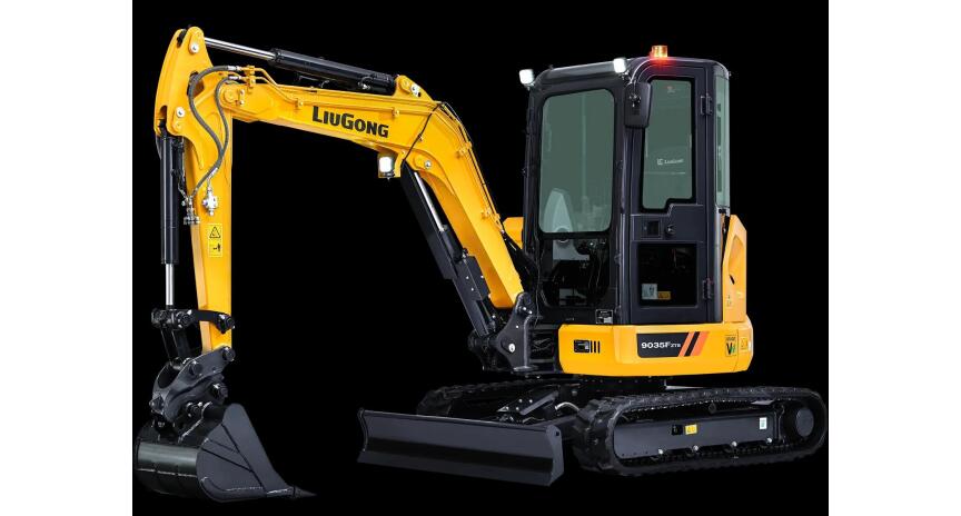 Фото Экскаватор мини LiuGong 9035FZTS